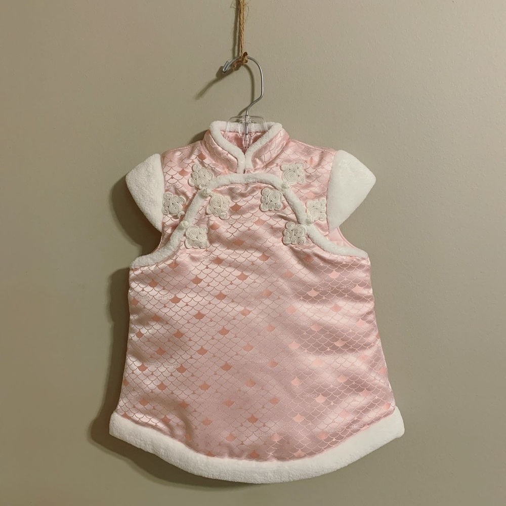 Cheongsam dress a set for infants